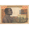 Bénin - Pick 201Bf - 100 francs - Série O.244 - Sans date (1965) - Etat : B+