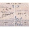 F 36-42 - 31/03/1926 - 1000 francs - Bleu et rose - Série X.2210 - Etat : B+