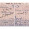 F 36-43 - 06/07/1926 - 1000 francs - Bleu et rose - Série Y.2519 - Etat : TTB+
