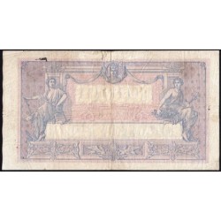 F 36-43 - 04/09/1926 - 1000 francs - Bleu et rose - Série O.2718 - Etat : B+