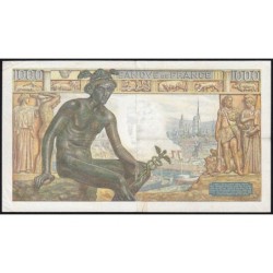 F 40-01 - 28/05/1942 - 1000 francs - Déesse Déméter - Série P.134 - Etat : TTB