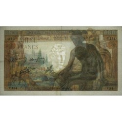 F 40-01 - 28/05/1942 - 1000 francs - Déesse Déméter - Série P.134 - Etat : TTB