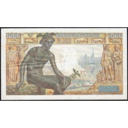 F 40-03 - 20/06/1942 - 1000 francs - Déesse Déméter - Série E.596 - Etat : TTB