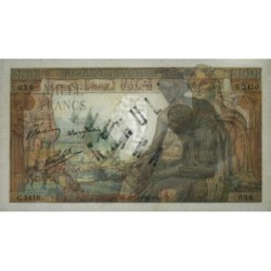 F 40-14 - 23/12/1942 - 1000 francs - Déesse Déméter - Série G.2410 - Annulé - Etat : SPL