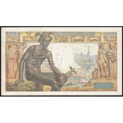 F 40-15 - 07/01/1943 - 1000 francs - Déesse Déméter - Série W.2826 (remplacement) - Etat : TTB