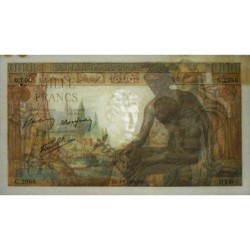 F 40-15 - 07/01/1943 - 1000 francs - Déesse Déméter - Série G.2988 - Etat : SUP-