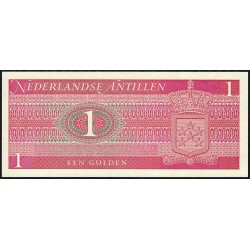Antilles Néerlandaises - Pick 20a - 1 gulden - Série D - 08/09/1970 - Etat : NEUF