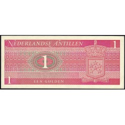 Antilles Néerlandaises - Pick 20a - 1 gulden - Série D - 08/09/1970 - Etat : SPL+