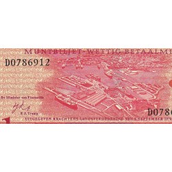 Antilles Néerlandaises - Pick 20a - 1 gulden - Série D - 08/09/1970 - Etat : SPL+