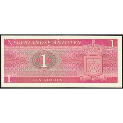 Antilles Néerlandaises - Pick 20a - 1 gulden - Série E - 08/09/1970 - Etat : NEUF