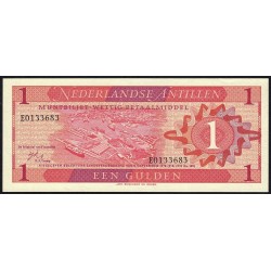 Antilles Néerlandaises - Pick 20a - 1 gulden - Série E - 08/09/1970 - Etat : SPL