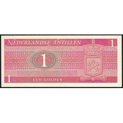 Antilles Néerlandaises - Pick 20a - 1 gulden - Série E - 08/09/1970 - Etat : SPL
