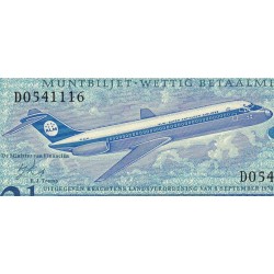 Antilles Néerlandaises - Pick 21a - 2 1/2 gulden - Série D - 08/09/1970 - Etat : NEUF