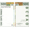 Bénin - Pick 210Bf - 500 francs - 1995 - Etat : SUP