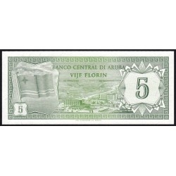 Aruba - Pick 1 - 5 florin - 01/01/1986 - Etat : NEUF
