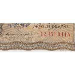 Argentine - Pick 259a - 50 centavos - Série A - 27/03/1947 (1950) - Etat : SUP+