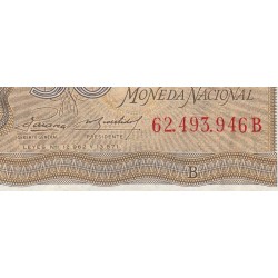 Argentine - Pick 261_2 - 50 centavos - Série B - 1951 - Etat : SUP+