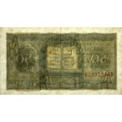 Argentine - Pick 261_2 - 50 centavos - Série B - 1951 - Etat : SUP+