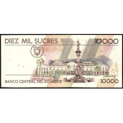 Equateur - Pick 127c_2a - 10'000 sucres - Série AP - 12/07/1999 - Etat : TTB+