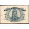Nouvelles Hébrides - Pick 5 - 5 francs - Série N - 1945 - Etat : TTB