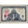 Nouvelles Hébrides - Pick 5 - 5 francs - Série N - 1945 - Etat : TTB-