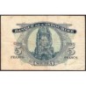 Nouvelles Hébrides - Pick 5 - 5 francs - Série N - 1945 - Etat : TTB-