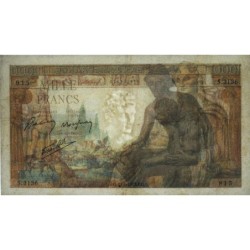F 40-16 - 14/01/1943 - 1000 francs - Déesse Déméter - Série S.3136 - Etat : TB+