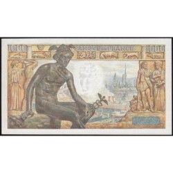 F 40-16 - 14/01/1943 - 1000 francs - Déesse Déméter - Série M.3150 - Etat : SPL