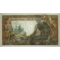 F 40-16 - 14/01/1943 - 1000 francs - Déesse Déméter - Série M.3150 - Etat : SPL