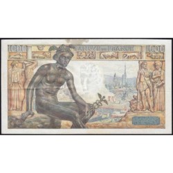 F 40-17 - 28/01/1943 - 1000 francs - Déesse Déméter - Série T.3537 - Etat : TTB