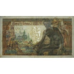 F 40-20 - 25/02/1943 - 1000 francs - Déesse Déméter - Série M.4596 - Etat : TB+