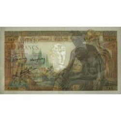 F 40-26 - 02/06/1943 - 1000 francs - Déesse Déméter - Série O.6169 - Etat : SUP-