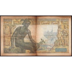 F 40-31 - 22/07/1943 - 1000 francs - Déesse Déméter - Série O.7287 - Etat : B