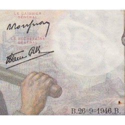 F 08-15 - 26/09/1946 - 10 francs - Mineur - Série N.108 - Etat : SUP