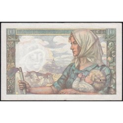 F 08-16 - 19/12/1946 - 10 francs - Mineur - Série Z.119 - Etat : TTB+