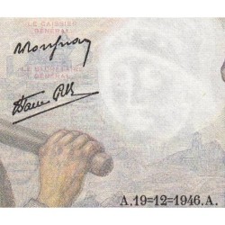 F 08-16 - 19/12/1946 - 10 francs - Mineur - Série Z.119 - Etat : SUP+