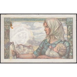 F 08-16 - 19/12/1946 - 10 francs - Mineur - Série Z.119 - Etat : TTB