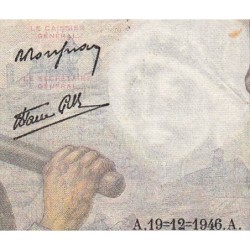 F 08-16 - 19/12/1946 - 10 francs - Mineur - Série Z.119 - Etat : TTB