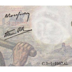 F 08-17 - 09/01/1947 - 10 francs - Mineur - Série X.129 - Etat : TTB