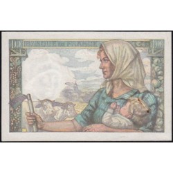 F 08-17 - 09/01/1947 - 10 francs - Mineur - Série X.129 - Etat : SUP