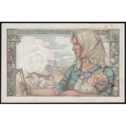 F 08-17 - 09/01/1947 - 10 francs - Mineur - Série X.129 - Etat : TTB+