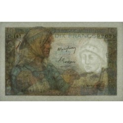 F 08-18 - 30/10/1947 - 10 francs - Mineur - Série G.141 - Etat : SUP