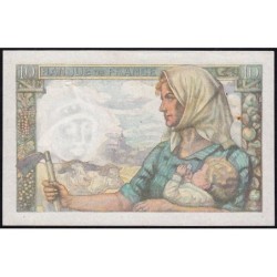 F 08-18 - 30/10/1947 - 10 francs - Mineur - Série G.141 - Etat : SUP+