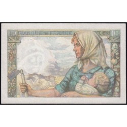 F 08-18 - 30/10/1947 - 10 francs - Mineur - Série G.141 - Etat : SUP+