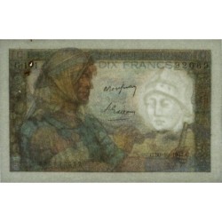 F 08-18 - 30/10/1947 - 10 francs - Mineur - Série G.141 - Etat : SUP-