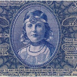 Irlande - 1934 - Loterie Sweepstake - Hôpitaux d'Irlande - Etat : TTB à TTB+