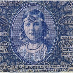 Irlande - 1934 - Loterie Sweepstake - Hôpitaux d'Irlande - Etat : TTB+ à SUP