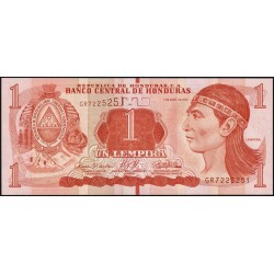 Honduras - Pick 96e - 1 lempira - Série GR - 07/04/2022 - Etat : NEUF