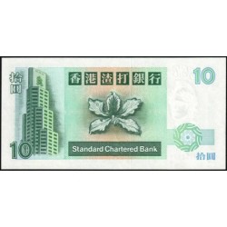 Hong Kong - Standard Ch. Bank - Pick 284c - 10 dollars - Série CH - 01/01/1995 - Etat : NEUF