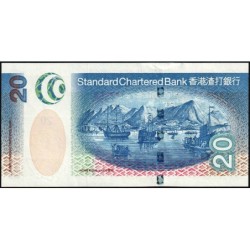 Hong Kong - Standard Ch. Bank - Pick 291 - 20 dollars - Série AB - 01/07/2003 - Etat : NEUF